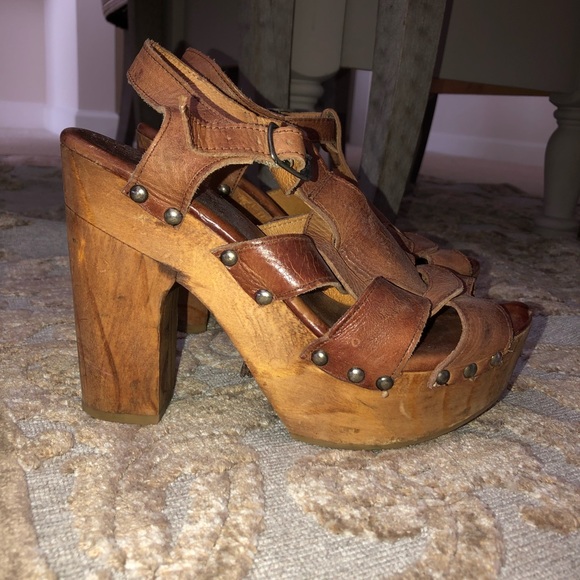 Bed Stu Wedges Size 9.5 - Picture 1 of 2